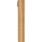 Ekena Millwork Westlake Slat Rough Sawn Bracket w/ Offset Brace, Western Red Cedar, 6"W x 32"D x 38"H BKT0604X32X38WTL06RWR - alternate 3